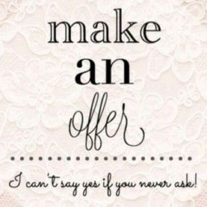 Use the "MAKE AN OFFER" Button